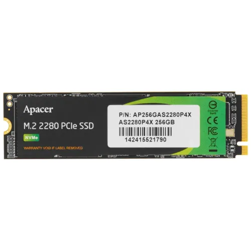 SSD M.2 256Gb Apacer AS2280P4X AP256GAS2280P4X-1