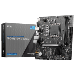 М/П SOC-1700 MSI PRO H610M-E DDR4 2xDDR4 mATX AC`97 8ch(7.1) GbLAN+VGA+HDMI