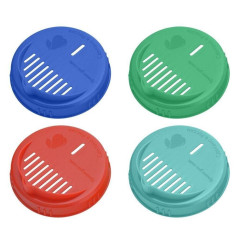 Крышка для банок Мультидом, для слива, винтовая, 10 см (МТ76-76)