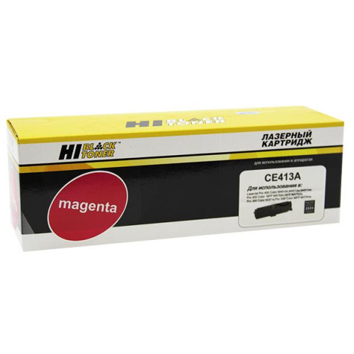 Картридж-тонер HP CLJ Pro 300 Color M351/M375/Pro400 Color/M451 Hi-Black NEW CE413A, M, 2,6K