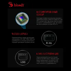 Мышь A4 Bloody W60 Max белый 