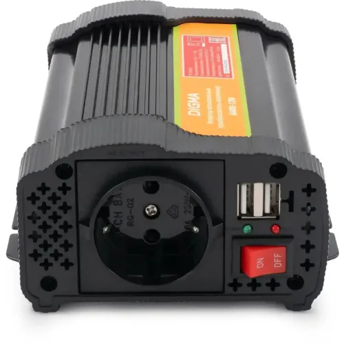Автоинвертор Digma ACI-400-12W 400Вт