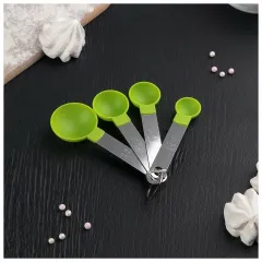 Ложка мерная Доляна Pesto, набор 4 шт.(3863482)