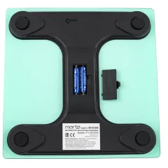 Весы напольные электронные MARTA MT-SC3600, светлая яшма (бирюзовый)