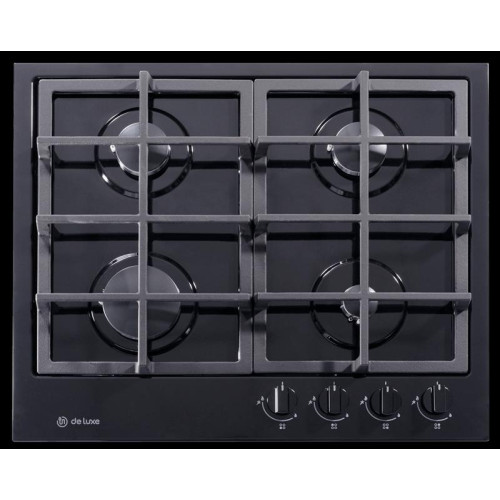 Стол газовый De luxe TG4_750231F-075 черный