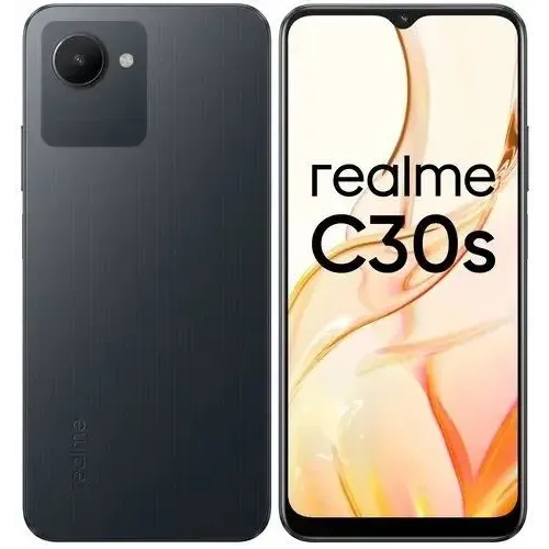 Сотовый телефон REALME C30s 4/64Gb черный