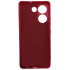 Бампер Tecno Camon 20 4G/Camon 20 Pro ZIBELINO Soft Case вишневый