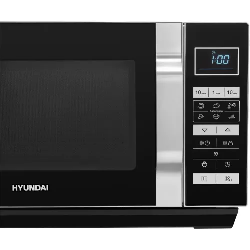 Микроволновая печь HYUNDAI HYM-D3044, 23 л., черная/сер. (С)