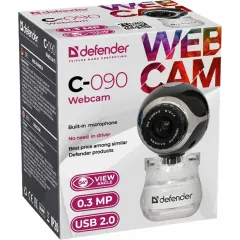 Камера WEB DEFENDER C-090 черный