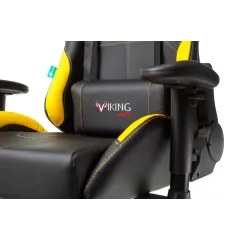 Кресло игровое Zombie VIKING 5 AERO черный/желтый эко.кожа 