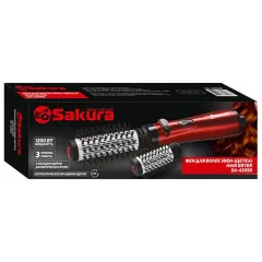 Фен-расческа SAKURA SA-4205R красный