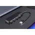 Коммутатор USB 2.0 HARPER HUB-04P Black 