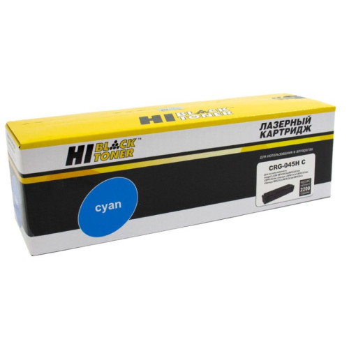 Картридж-тонер Canon LBP-611/613/MF631/633/63 Hi-Black (HB-№045H C) C, 2,2K