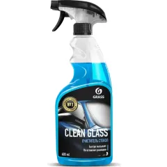 Средство GRASS CLEAN GLASS для мытья стекол и зеркал триггер 600 мл (110393)