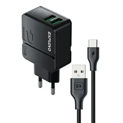 СЗУ EXPLOYD EX-Z-1442 2.4A 2хUSB черный