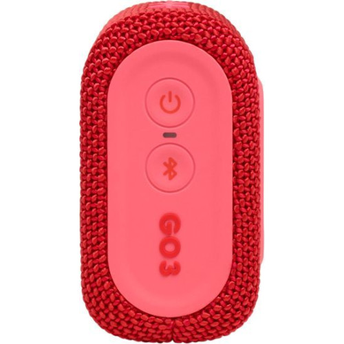 Акустика портативная JBL GO 3 красная