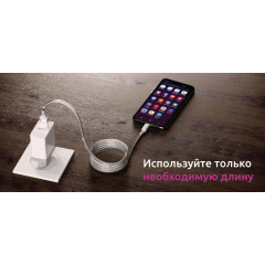 Кабель USB 2.0 A вилка - Type C 1.2 м OLMIO 2.1A MAGNET серый