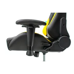 Кресло игровое Zombie VIKING 5 AERO черный/желтый эко.кожа 