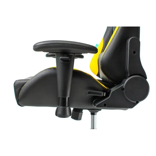 Кресло игровое Zombie VIKING 5 AERO черный/желтый эко.кожа 
