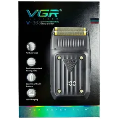 Бритва (шейвер) VGR V-363, черно-серый