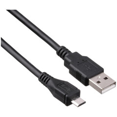 Кабель USB 3.0 A вилка - microUSB 1 м More choice K42m Black