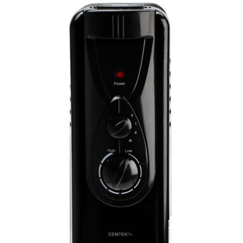 Обогреватель масляный CENTEK CT-6200 BLACK 7 секций