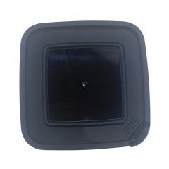 Контейнер пласт. АНГОРА, квадрат, 700 мл., черный/черная крышка