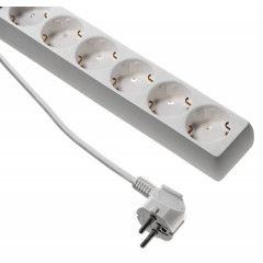 Фильтр сетевой Buro 600SH-16-5-W 5м (6 розеток) белый