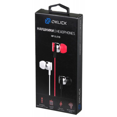 Наушники Oklick HP-S-210 белый