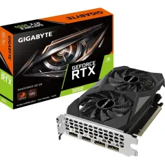 Видеокарта Gigabyte RTX 3050 6Gb PCI-E 4.0 GV-N3050WF2OC-6GD GDDR6 96bit 1477/14000 2xHDM