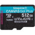Карта micro-SD 512 GB Kingston UHS-I SDCG3/512GBSP