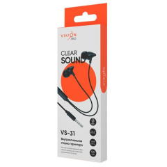 Гарнитура Vixion VS-31 PRO черные (*3)
