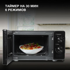 Микроволновая печь HYUNDAI HYM-M2045, 20 л., черная (М)