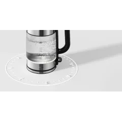 Чайник эл. XIAOMI Electric Glass Kettle, подсветка, стекло/нерж.