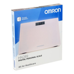 Весы напольные электронные Omron HN-289 розовые (1610729)