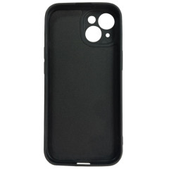 Бампер Apple iPhone 15 ZIBELINO Soft Matte черный
