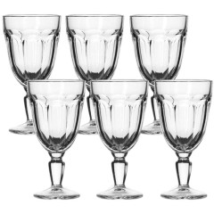 Набор бокалов для вина Pasabahce, Casablanca стекло, 235 мл., 6 шт (51258B)(35232)