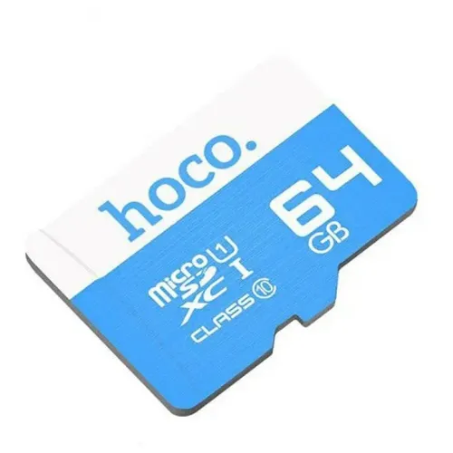 Карта micro-SD 64 GB Hoco Class 10 (Blue)