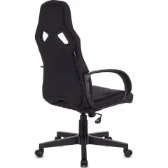 Кресло игровое Zombie RUNNER черный/красный