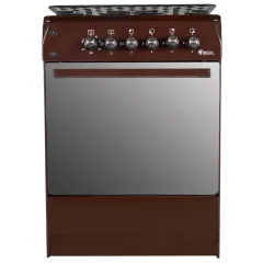 Газоэлектроплита  IDEAL L155 ГК чуг.коричневый