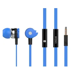 Гарнитура Celebrat D1 синий (1.2м)