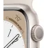 Смарт-часы Apple Watch 8 GPS Starlight Aluminum Case with Midnight Sport Band 45mm сияющая звезда