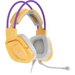 Гарнитура A4 Bloody G575 желтый/фиолетовый 2м