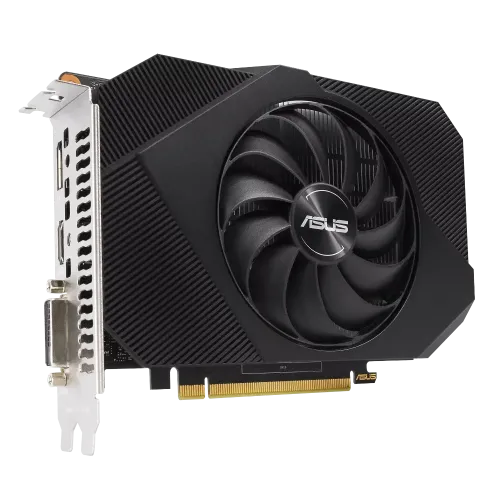 Видеокарта Asus PCI-E PH-GTX1650-O4GD6-P-V2 NV GTX1650 4096Mb 128 GDDR6 1410/12000 DVIx1/HDMIx1/DPx1