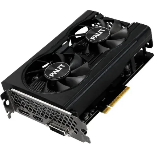 Видеокарта Palit PCI-E 4.0 PA-RTX3050 DUAL NV RTX3050 8Gb 128bit GDDR6 1552/14000 DVIx1/HDMIx1/DPx1/ NE63050018P1-1070D