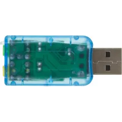 Звуковая карта USB TRUA3D (C-Media CM108) 2.0 channel out 44-48KHz (5.1 virtual channel) RTL