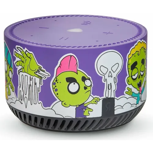 Умная колонка Яндекс.Станция Лайт с Алисой внутри Rainbo Zombie Monsters фиолетовый (*8)