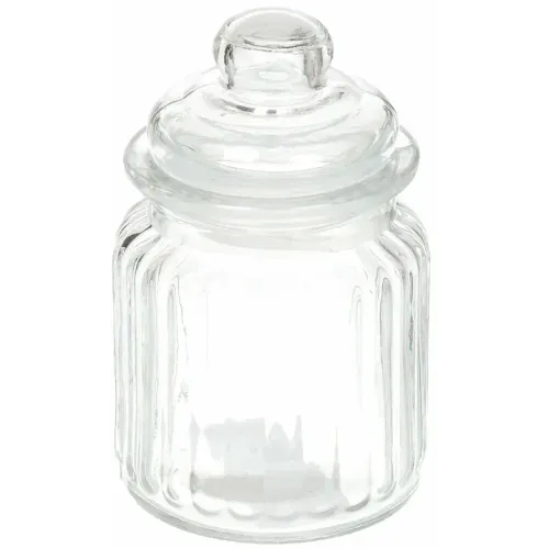 Банка для хранения продуктов Attribute, Fleur,стекло, ABF100W, 250 мл (304189)