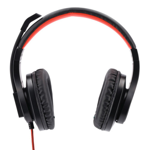 Гарнитура HAMA HS-USB400 черный/красный