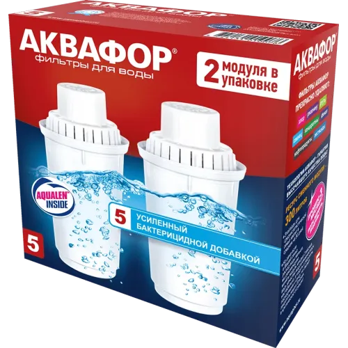 Кассета д/фильтра АКВАФОР В-100-5 (B5)(2 шт.)